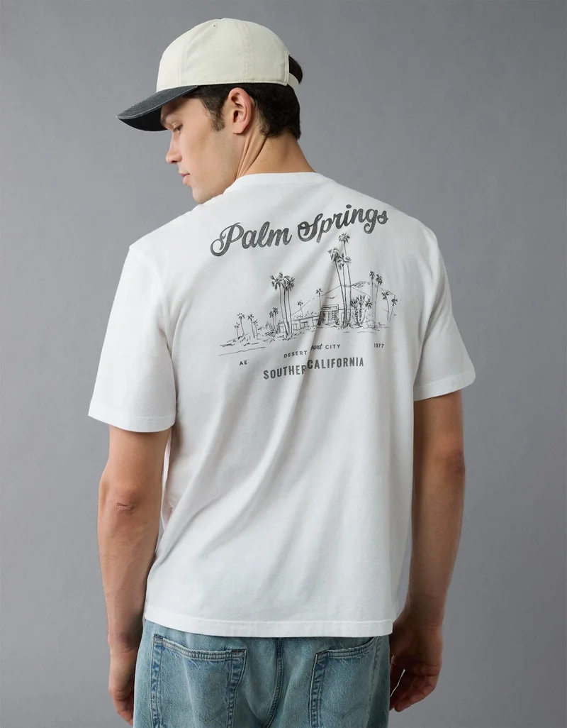 American Eagle AE Logo Graphic T-Shirt